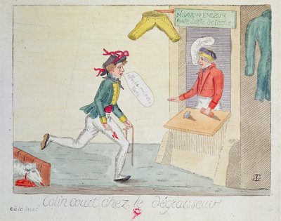 Colin Court at the stain removers by French School